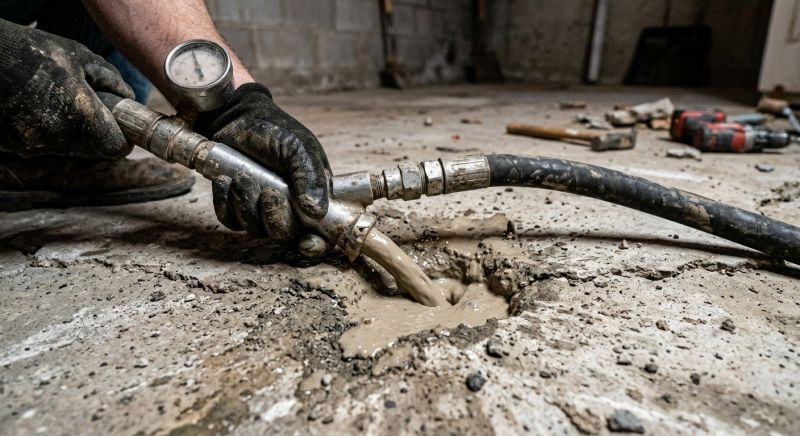 Concrete Floor Lifting in West Des Moines, IA