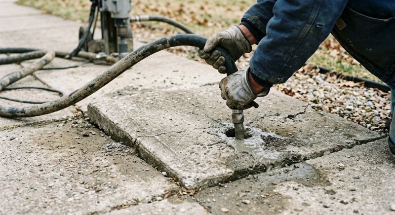 Concrete Leveling in Des Moines, IA