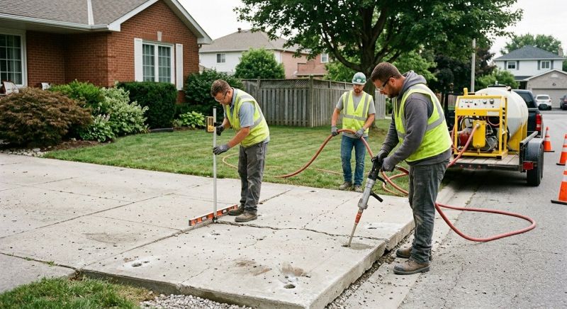Concrete Leveling in San Antonio, TX