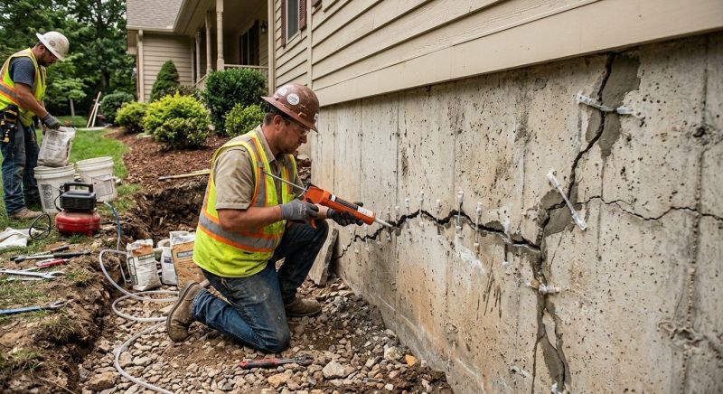 Structural Crack Repair in Sarasota, FL