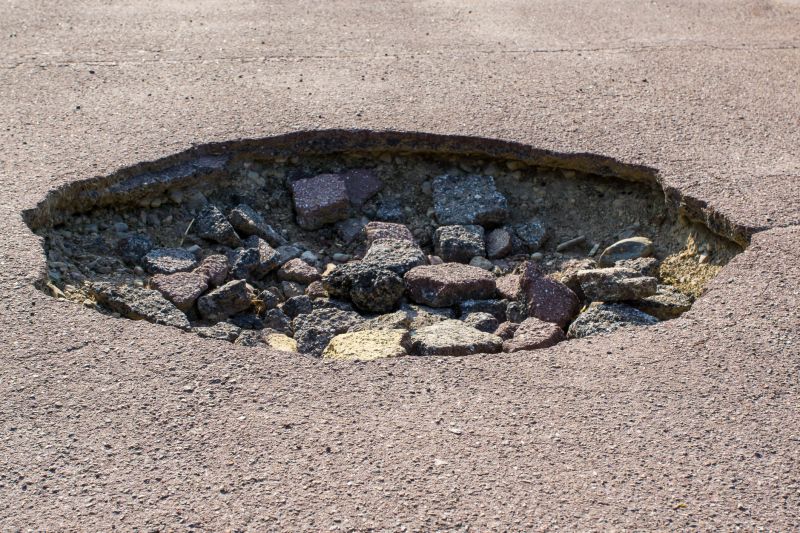 Sinking Driveway Repair