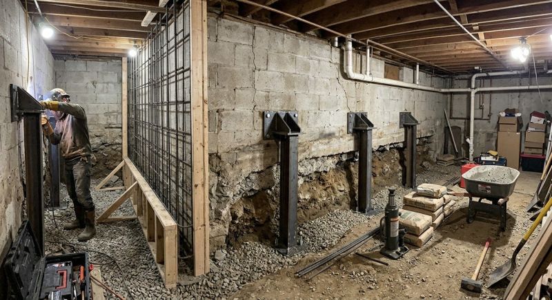 Basement Underpinning in Fort Collins, CO