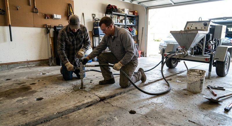 Concrete Floor Lifting in Corpus Christi, TX