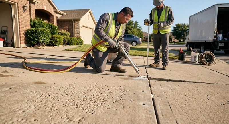 Concrete Poly Jacking in Corpus Christi, TX