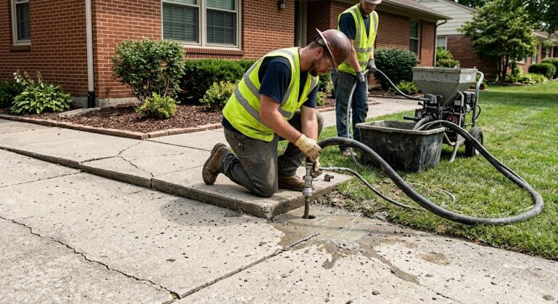 Concrete Settlement Repair in Tampa, FL