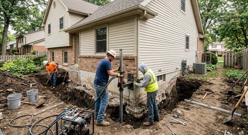 Exterior Foundation Repair in Tampa, FL