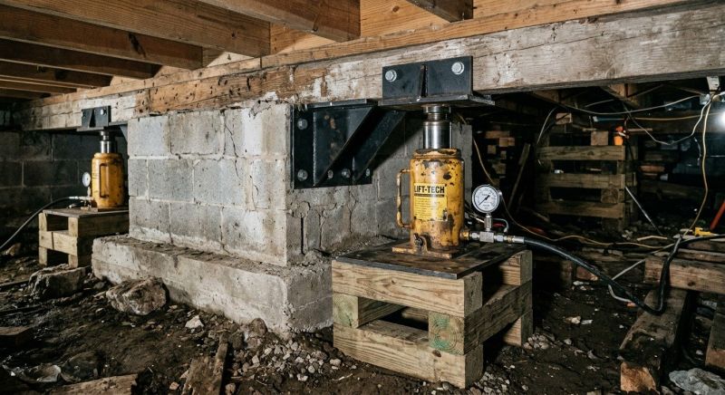 Foundation Jacking in Sarasota, FL