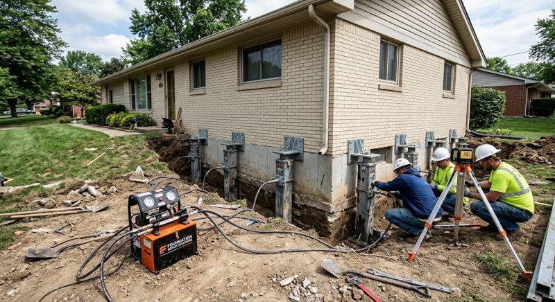 Foundation Pier Leveling in Fort Collins, CO