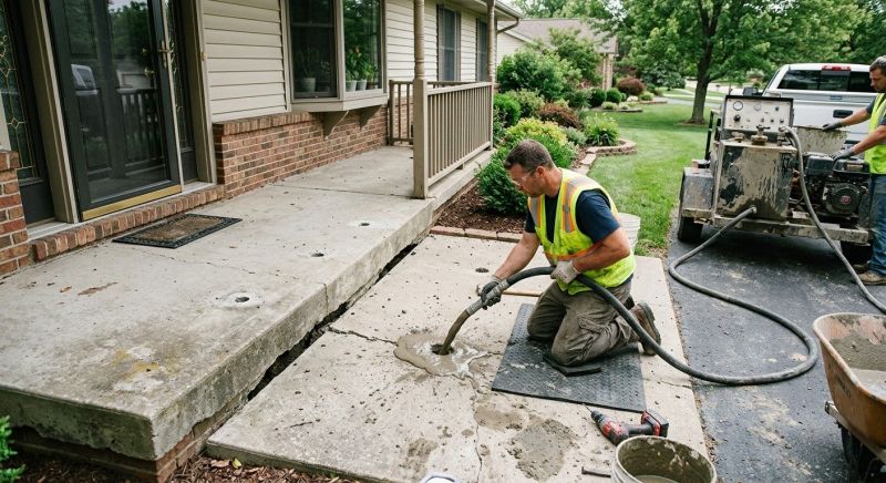 Garage Settling Repair in Tampa, FL