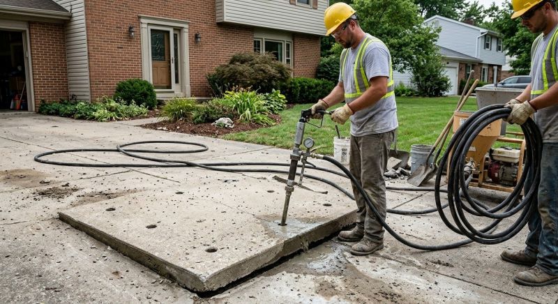 Patio Mudjacking in Denver, CO