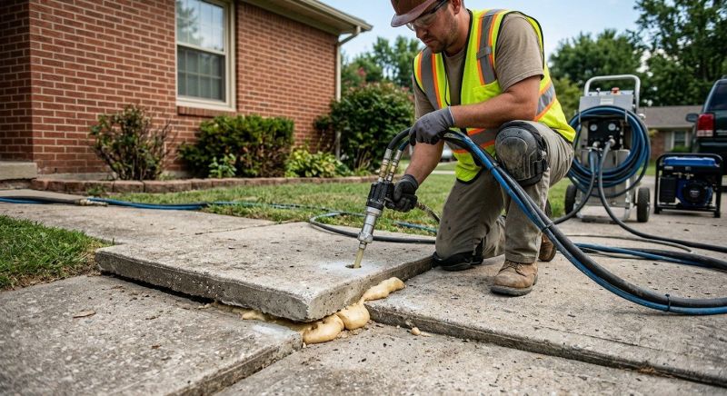 Polyurethane Lifting in West Des Moines, IA