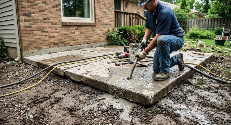 Sidewalk Raising in Corpus Christi, TX
